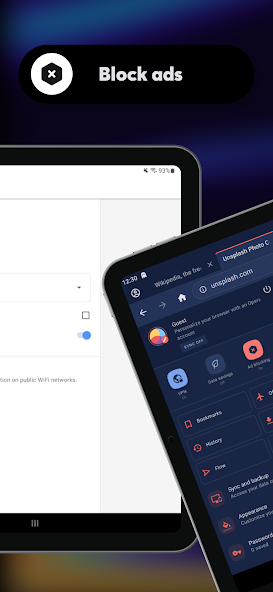 Opera browser beta with AI screenshot 2
