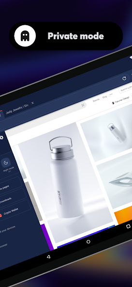Opera browser beta with AI screenshot 3