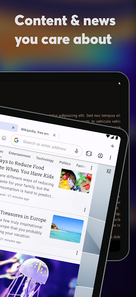 Opera browser beta with AI screenshot 5