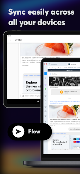 Opera browser beta with AI screenshot 6