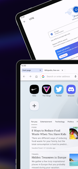 Opera browser beta with AI screenshot 19