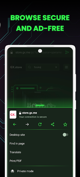 Opera GX: Gaming Browser screenshot 3