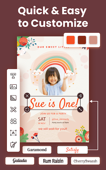 Invitation Maker + RSVP screenshot 2