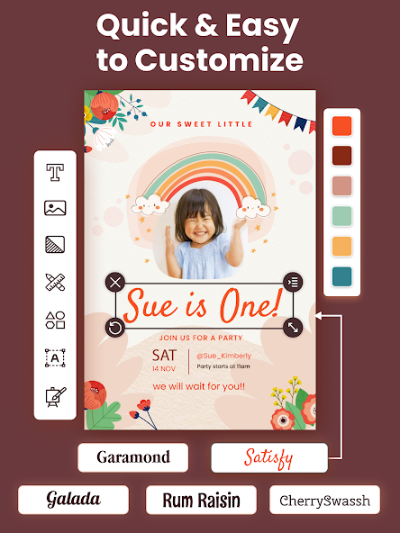 Invitation Maker + RSVP screenshot 10