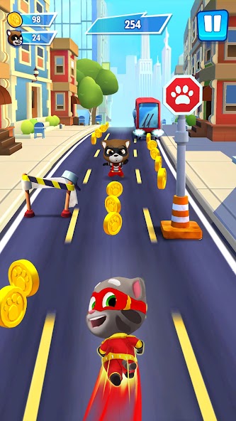 Talking Tom Hero Dash screenshot 12