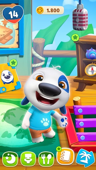 My Talking Hank: Islands screenshot 9