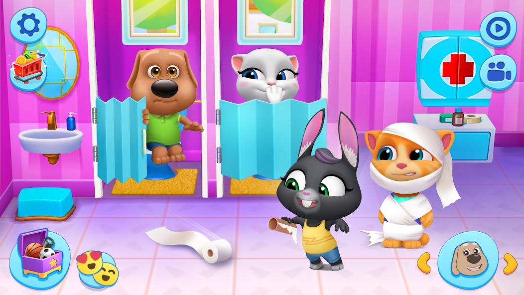 My Talking Tom Friends screenshot 2