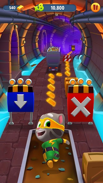 Talking Tom Gold Run screenshot 16