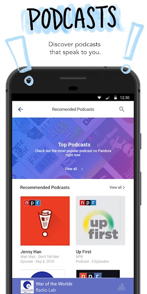 Pandora - Music & Podcasts screenshot 21