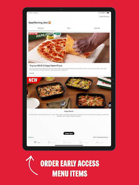 Papa Johns Pizza & Delivery screenshot 2