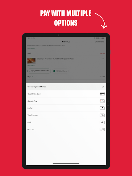 Papa Johns Pizza & Delivery screenshot 3
