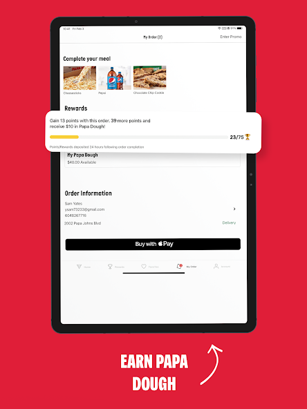 Papa Johns Pizza & Delivery screenshot 16