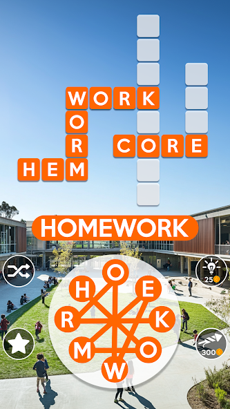 Wordscapes screenshot 1