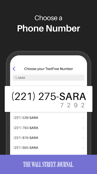 Text Free: Second Call Number screenshot 4