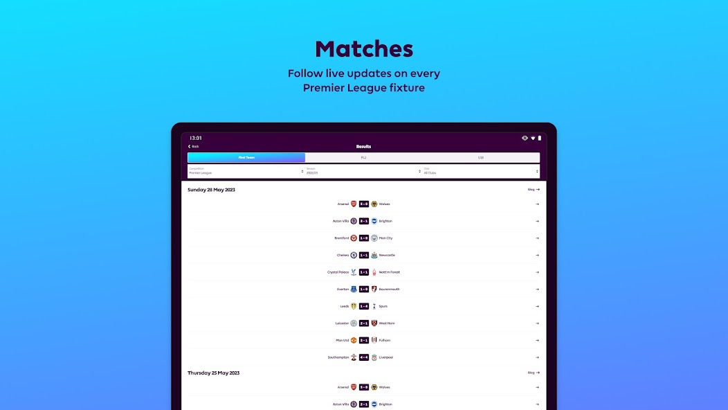 Premier League - Official App screenshot 2