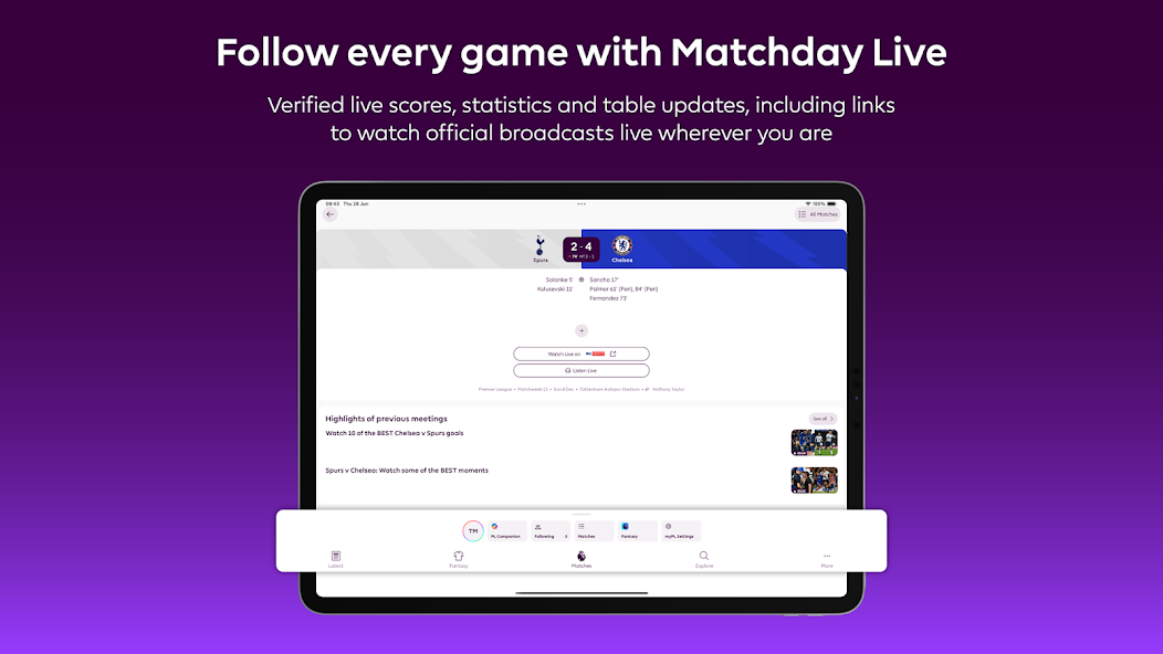 Official Premier League App screenshot 10