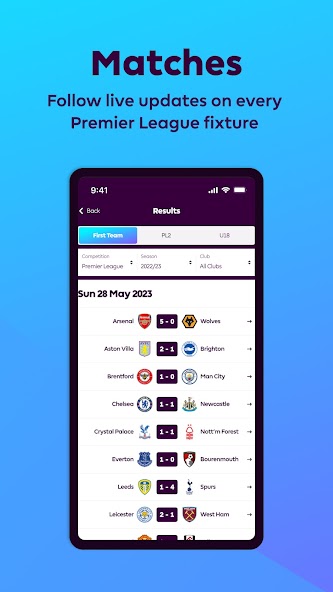 Premier League - Official App screenshot 12