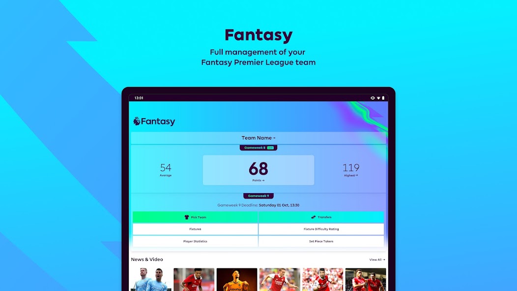 Premier League - Official App screenshot 15