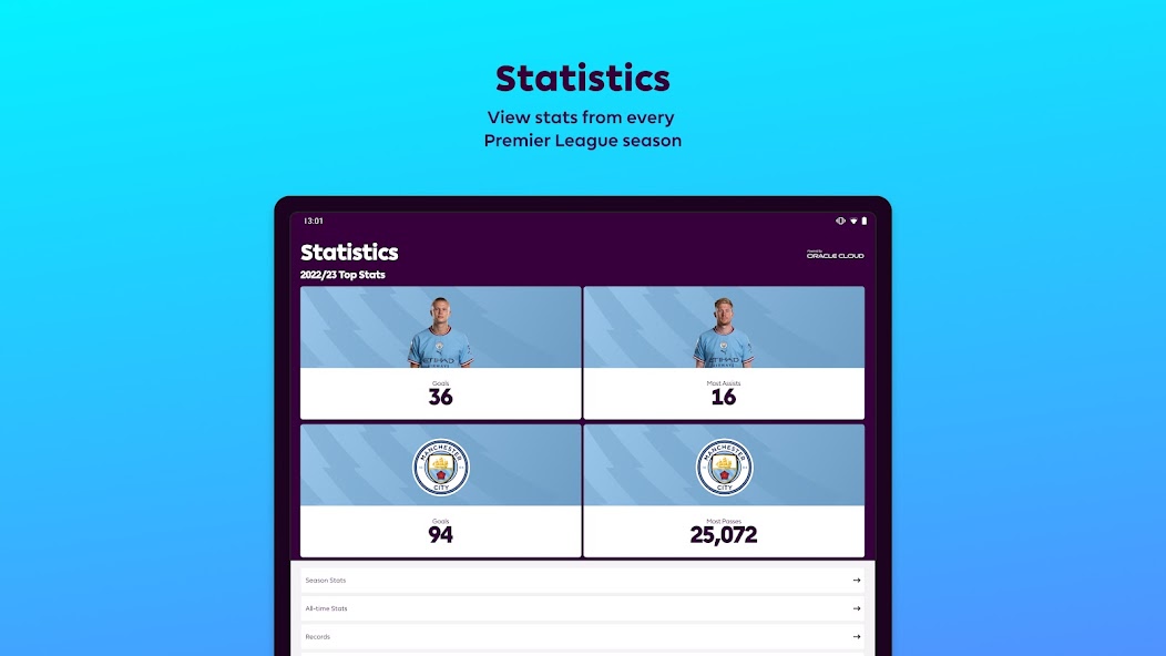Premier League - Official App screenshot 16