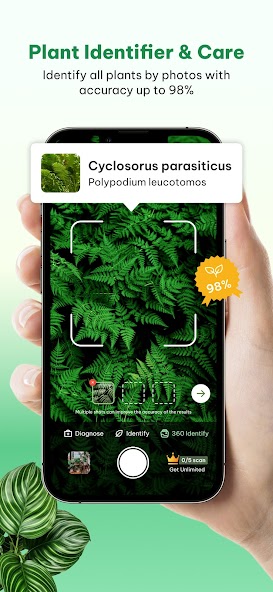 Plant Identifier & Plant Care screenshot 1