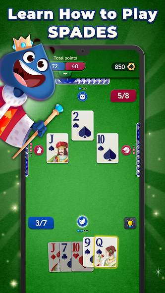 Spades Stars - Card Game screenshot 27