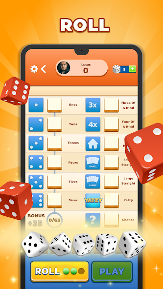 Yatzy - Fun Classic Dice Game screenshot 23
