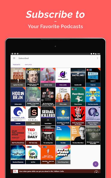 Podcast Player screenshot 2