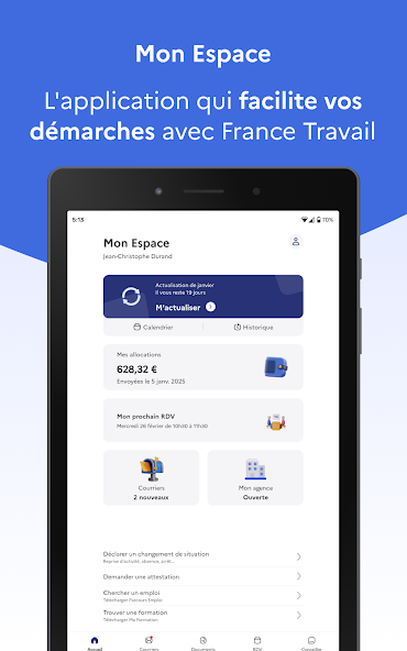 Mon Espace France Travail screenshot 4