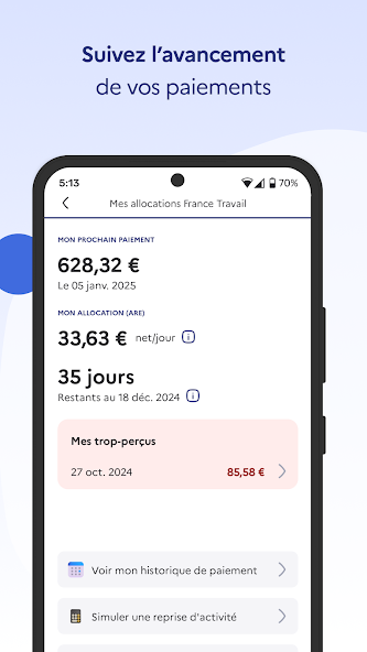 Mon Espace France Travail screenshot 12