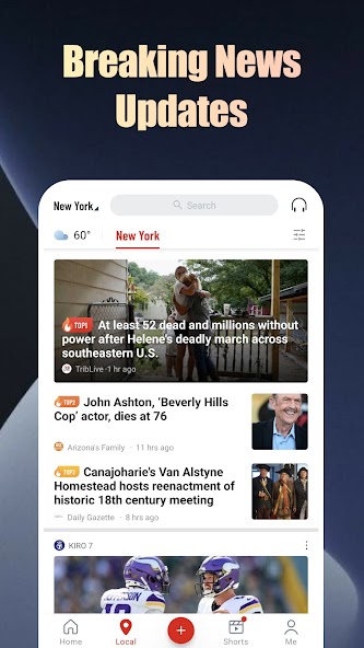 Quick News screenshot 1