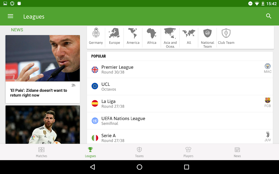 BeSoccer - Soccer Live Score screenshot 17