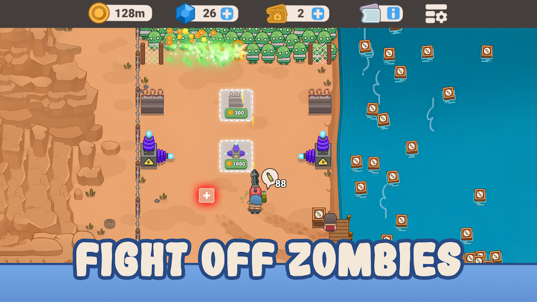 Idle Outpost: Upgrade Games screenshot 1
