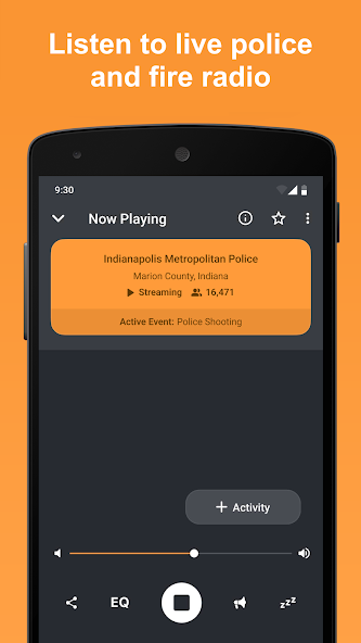 Scanner Radio - Police Scanner screenshot 1