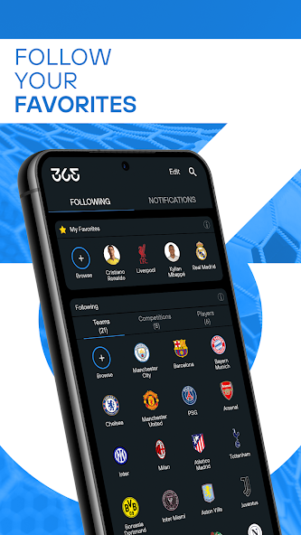 365Scores: Live Scores & News screenshot 1