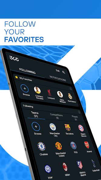 365Scores: Live Scores & News screenshot 9