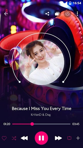 Music player screenshot 1