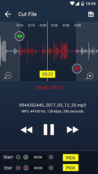 Music player screenshot 3