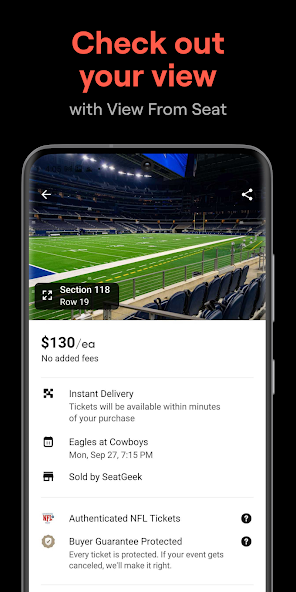 SeatGeek – Tickets to Events screenshot 3