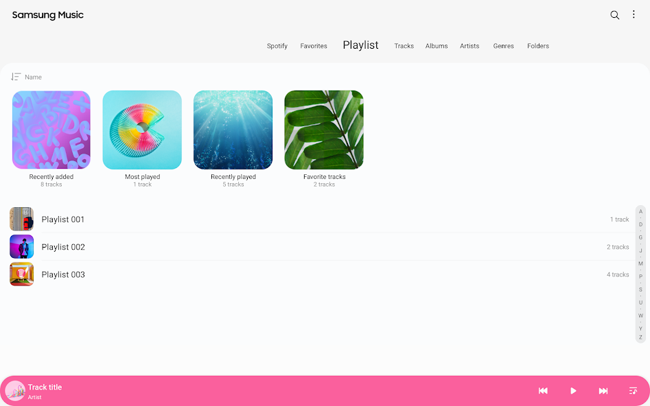 Samsung Music screenshot 6
