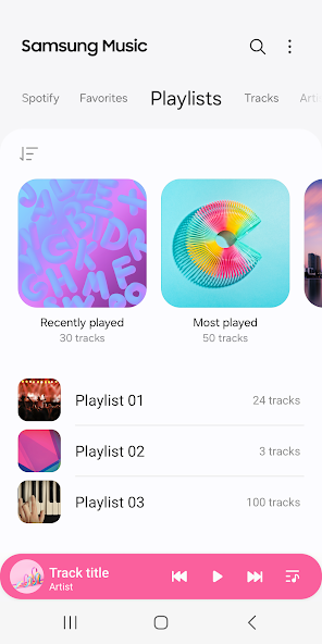 Samsung Music screenshot 10