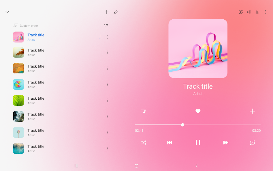 Samsung Music screenshot 12