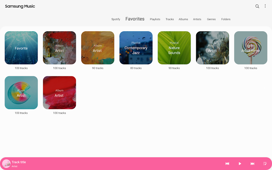 Samsung Music screenshot 14