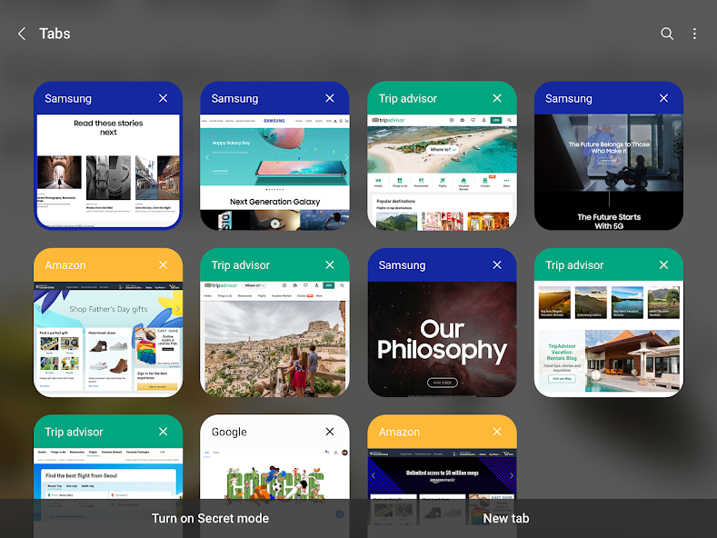 Samsung Internet Browser screenshot 2