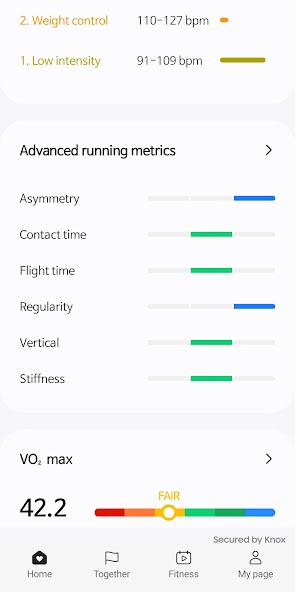 Samsung Health screenshot 4
