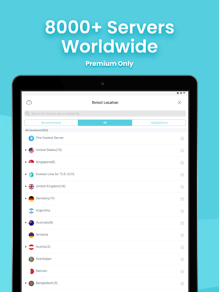 X-VPN - Private Browser VPN screenshot 2