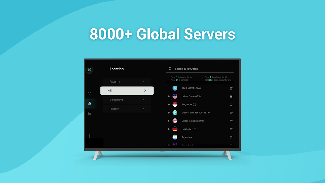 X-VPN - Private Browser VPN screenshot 6
