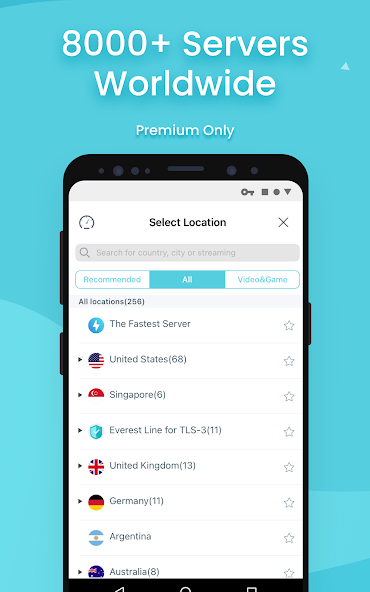 X-VPN - Private Browser VPN screenshot 8