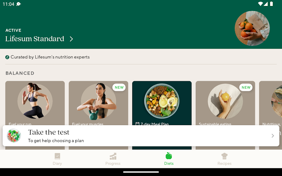 Lifesum: AI Calorie Tracker screenshot 4