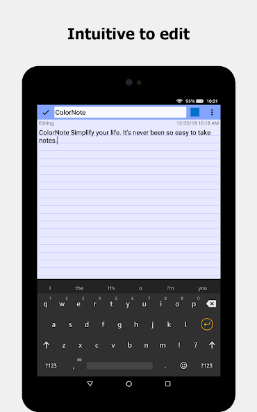 ColorNote Notepad Notes screenshot 3
