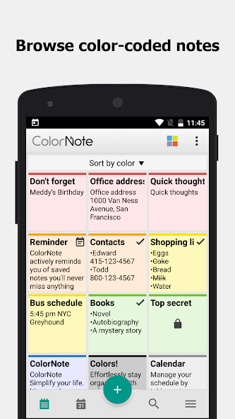 ColorNote Notepad Notes screenshot 13